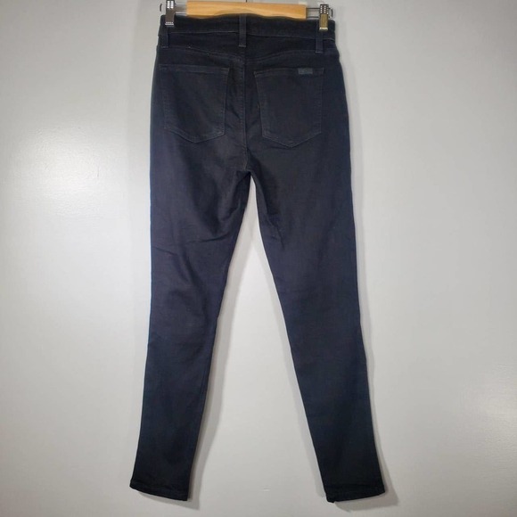 Joe's Jeans The Charlie High Rise Skinny Ankle Jeans Black Size 25 - Picture 4 of 12
